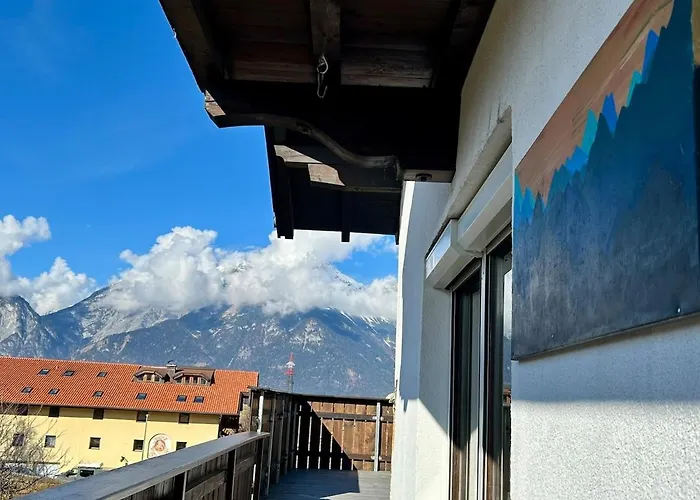 Bergblick Mit Terrasse & Nordkettenblick